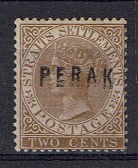 Image of Malayan States ~ Perak SG 10a MM British Commonwealth Stamp